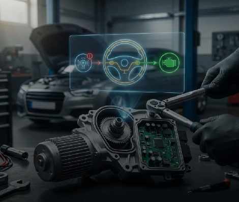 diagnostic, réparation et le remplacement des crémaillères de direction électrique (EPS), chez EXPRESS AutoCare Laval